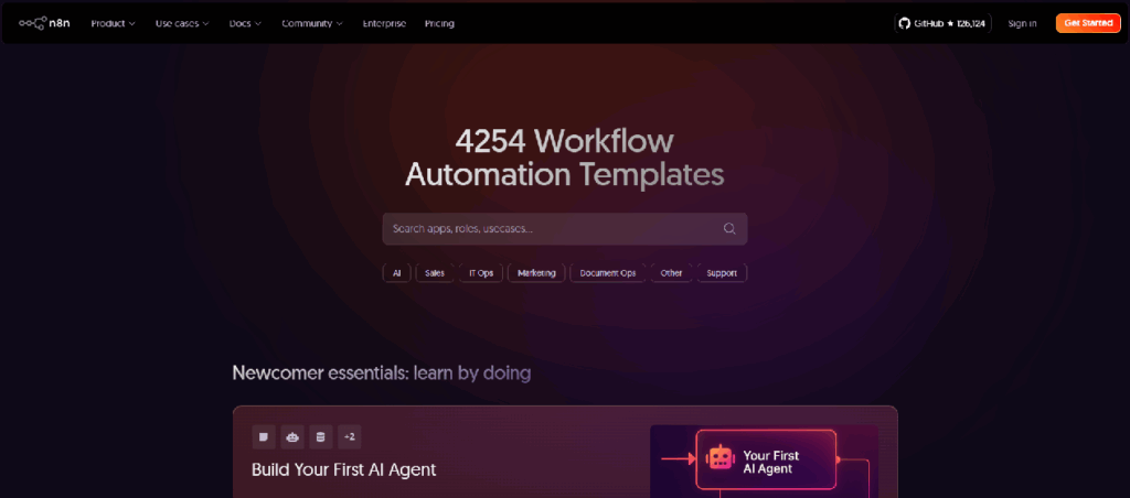 au agent n8n workflow templates